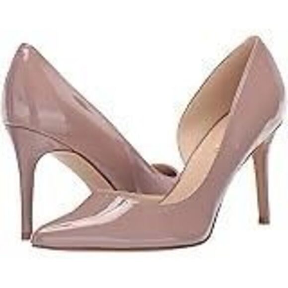 Marc Fisher Nude/Neutral Women's Meryl Pointy Toe Stiletto Dress Pumps Size 8.5 - Picture 1 of 12